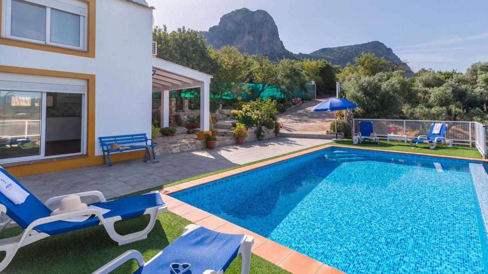 Villa Casa La Primorosa El Gastor By Ruralidays Esterno foto